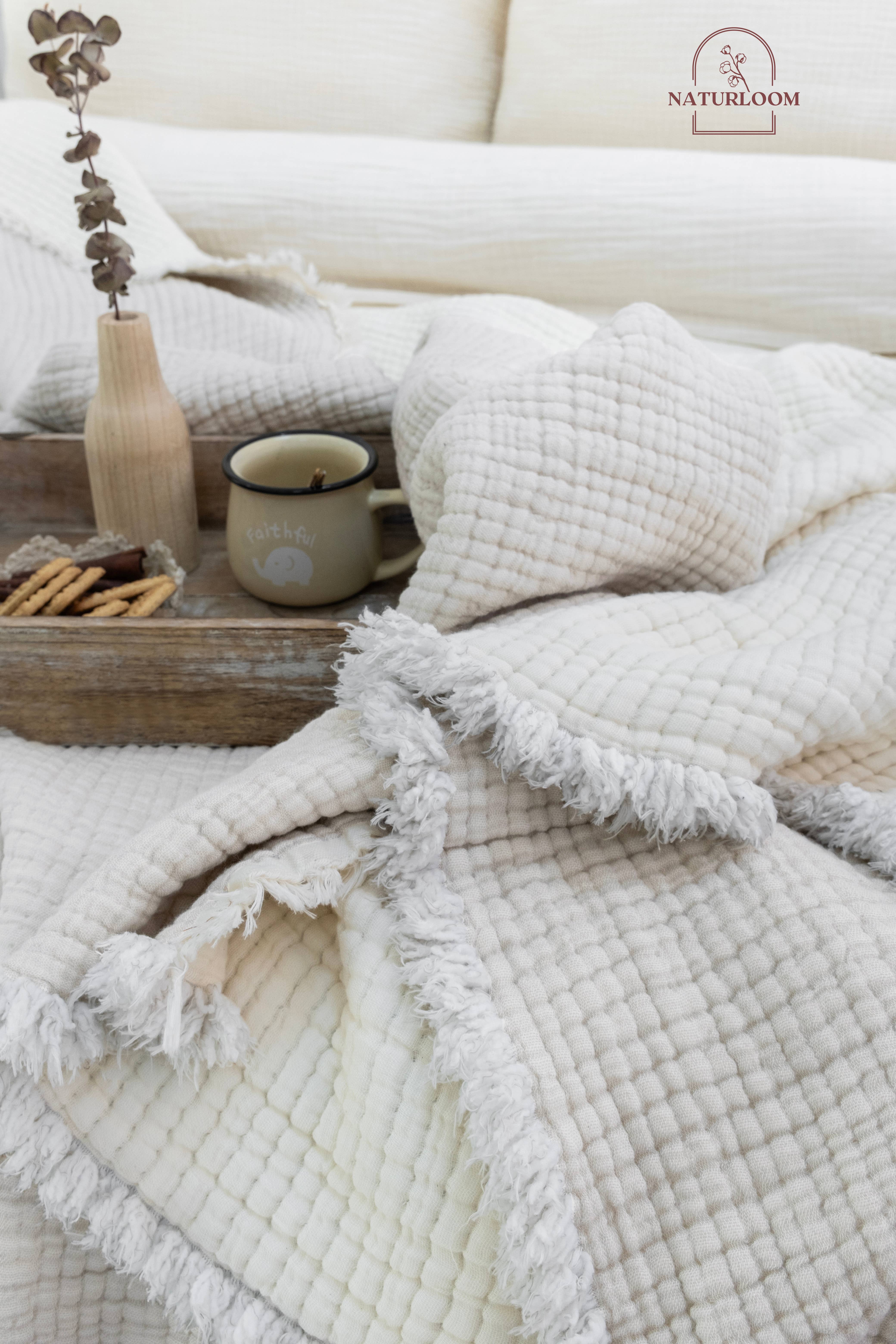 Naturloom - Wholesale Quilt - 8 Layer Organic Muslin Quilt GOTS Certified Breathable7