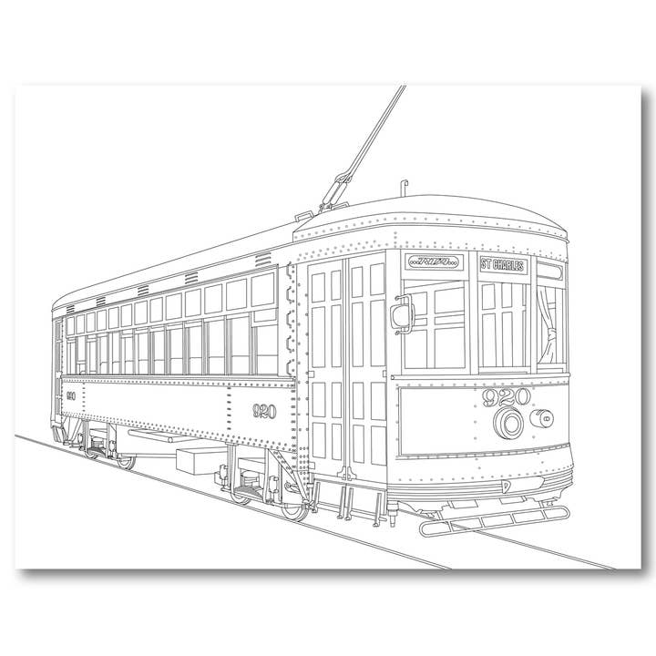 Color Our Town - Vente Livre de coloriage – adulte - Livre de coloriage couleur La Nouvelle-Orléans2