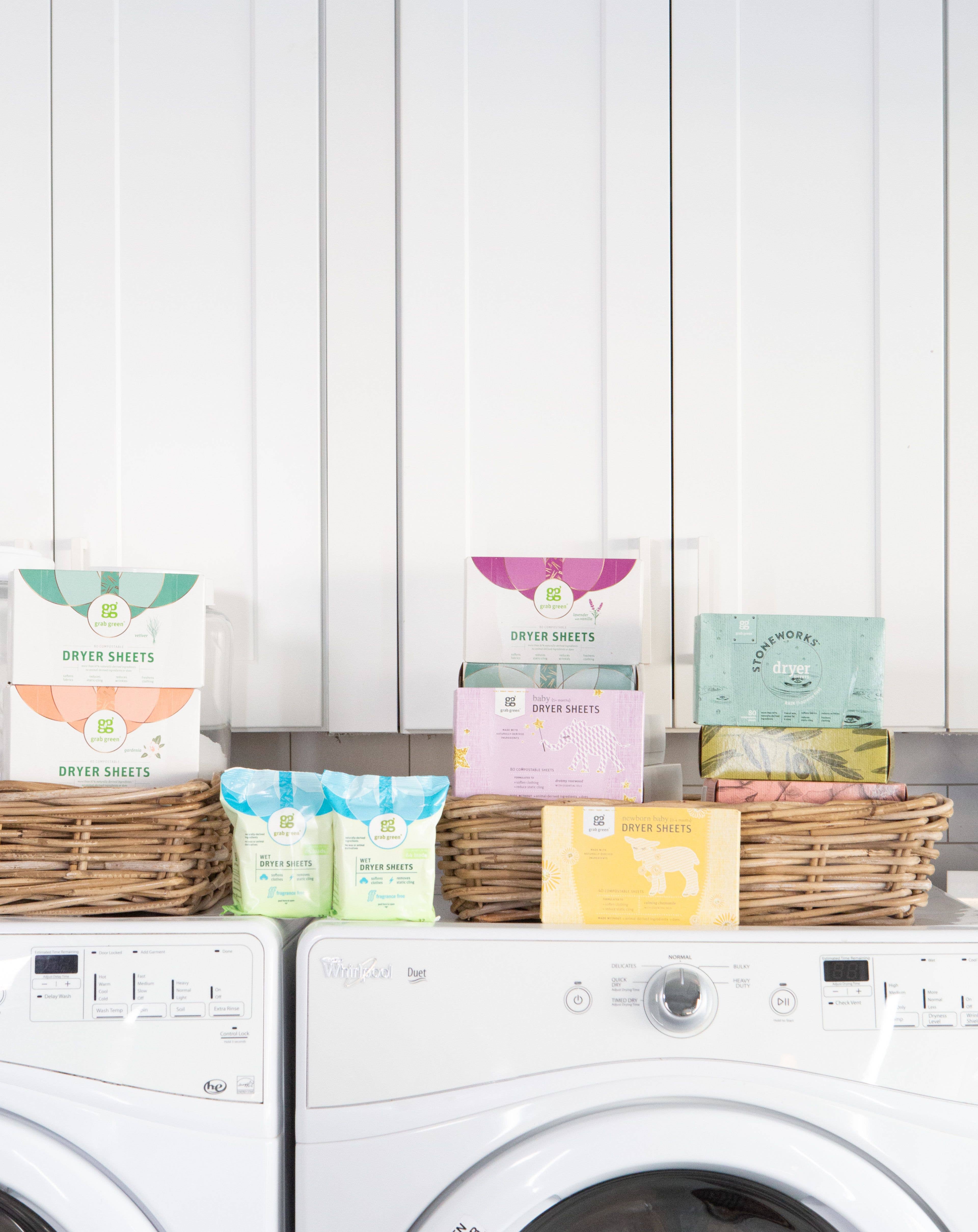 Grab Green - Wholesale Dryer Balls - Classic Dryer Sheets, Lavender With Vanilla, 80 Count4