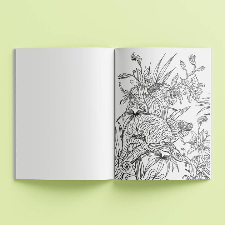 Hinkler Australia - Wholesale Colouring and activity book – kids and baby - Art Maker Neon Animals Colouring Carry Case3