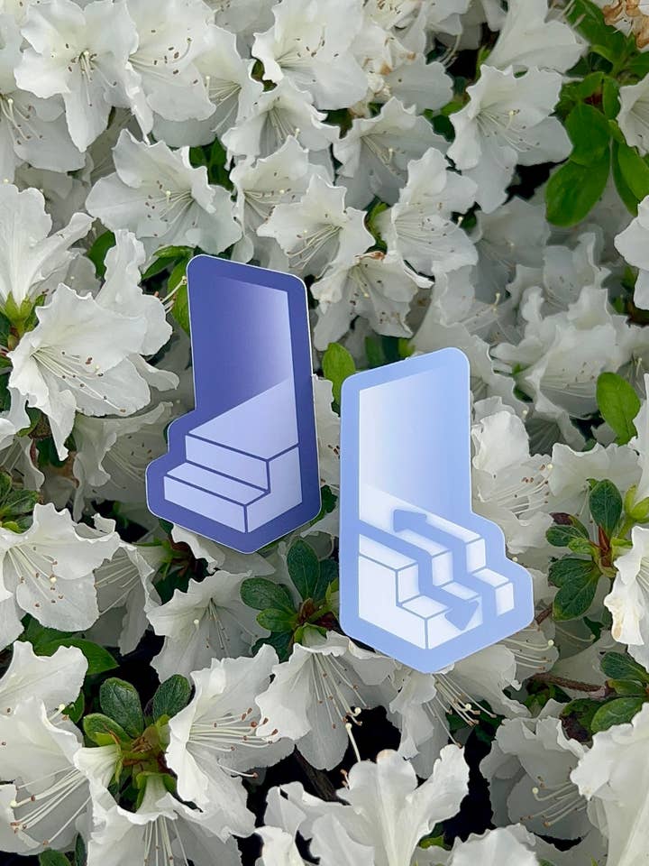 Liminal Doory-klistermærker for engroshandel hos fox & koi: stickers and pins