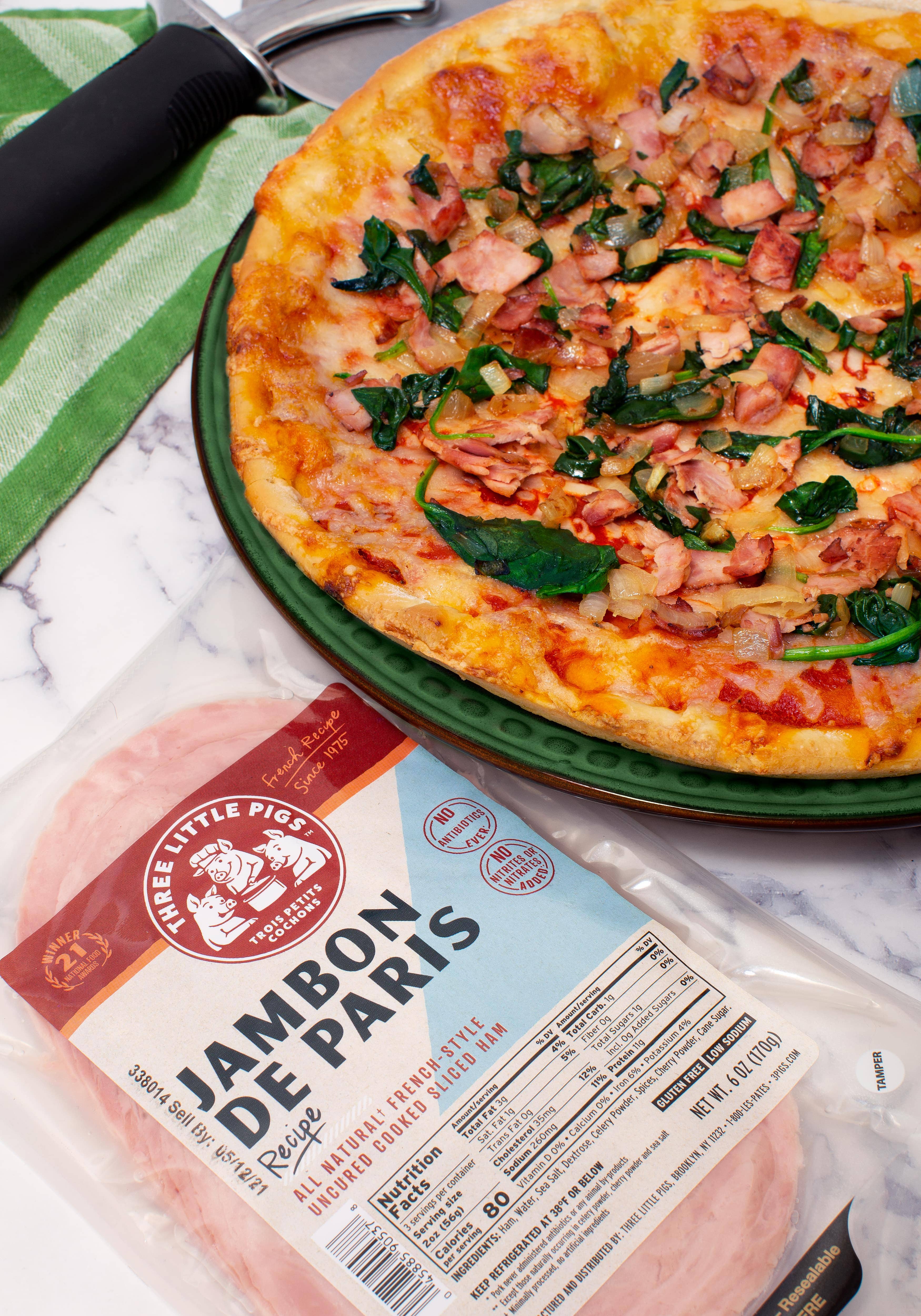 Three Little Pigs - Wholesale Ham - All-Natural Sliced Jambon de Paris Ham6