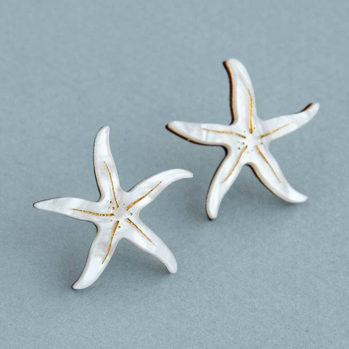 Starfish Stud Earrings for wholesale by Pepper You