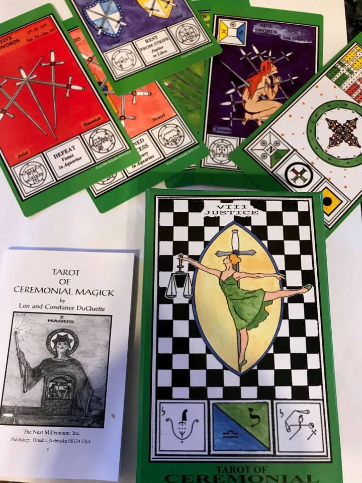 Tarot av ceremoniell magi av Lon Milo Duquette för wholesale av Next Millennium Books & Gifts
