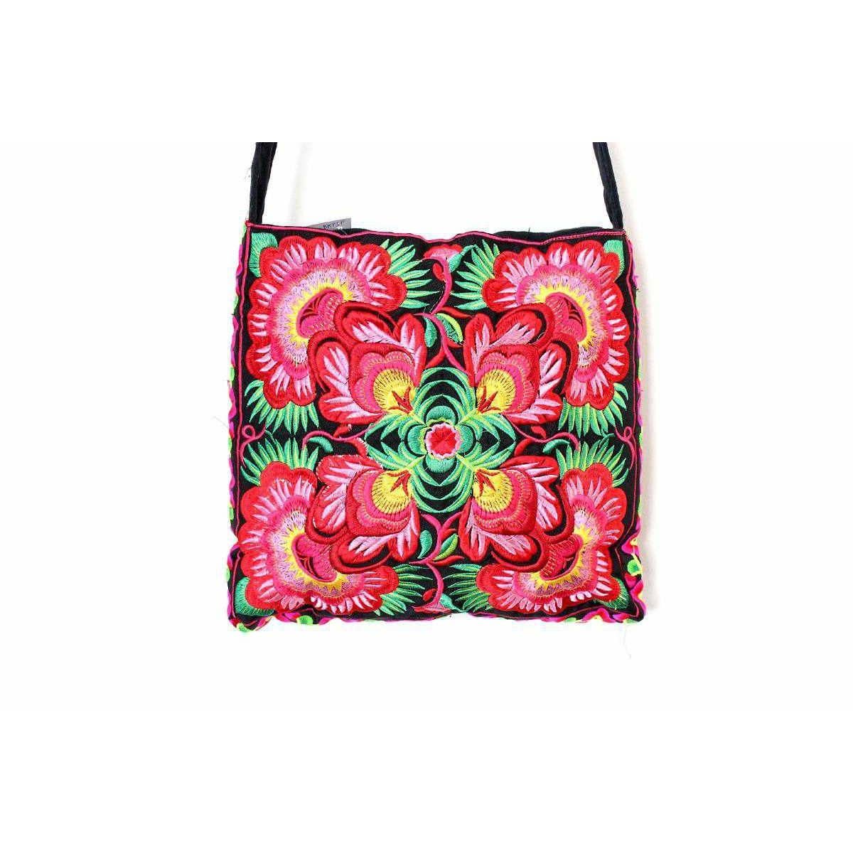 Lumily - Vente Sac à bandoulière – femme - Prix d'origine 49 $ | Sac bandoulière à pompons Hmong Birds5