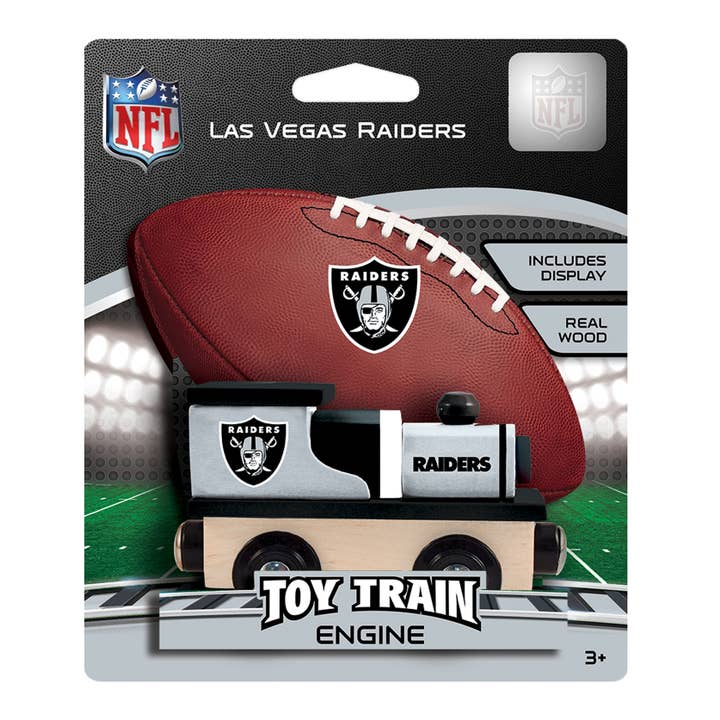 Masterpieces Puzzles - Wholesale Toy Car/Truck - Kids - Las Vegas Raiders Toy Train Engine