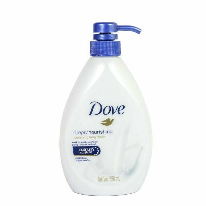 Dove Body Wash - Deeply Nourishing - 550 Ml - 12 Pack for wholesale by Go Direct Foods