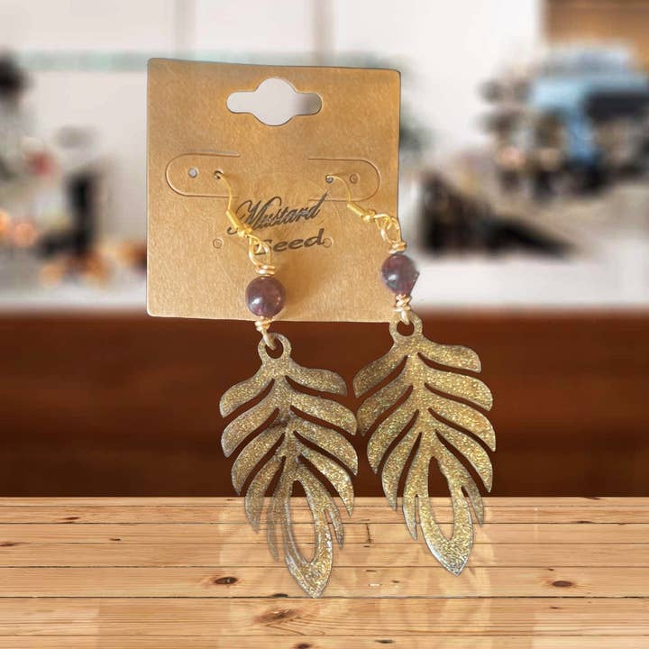 Tigers Eye Feather Of Paradise for wholesale by Mustard Seed Acquisitions