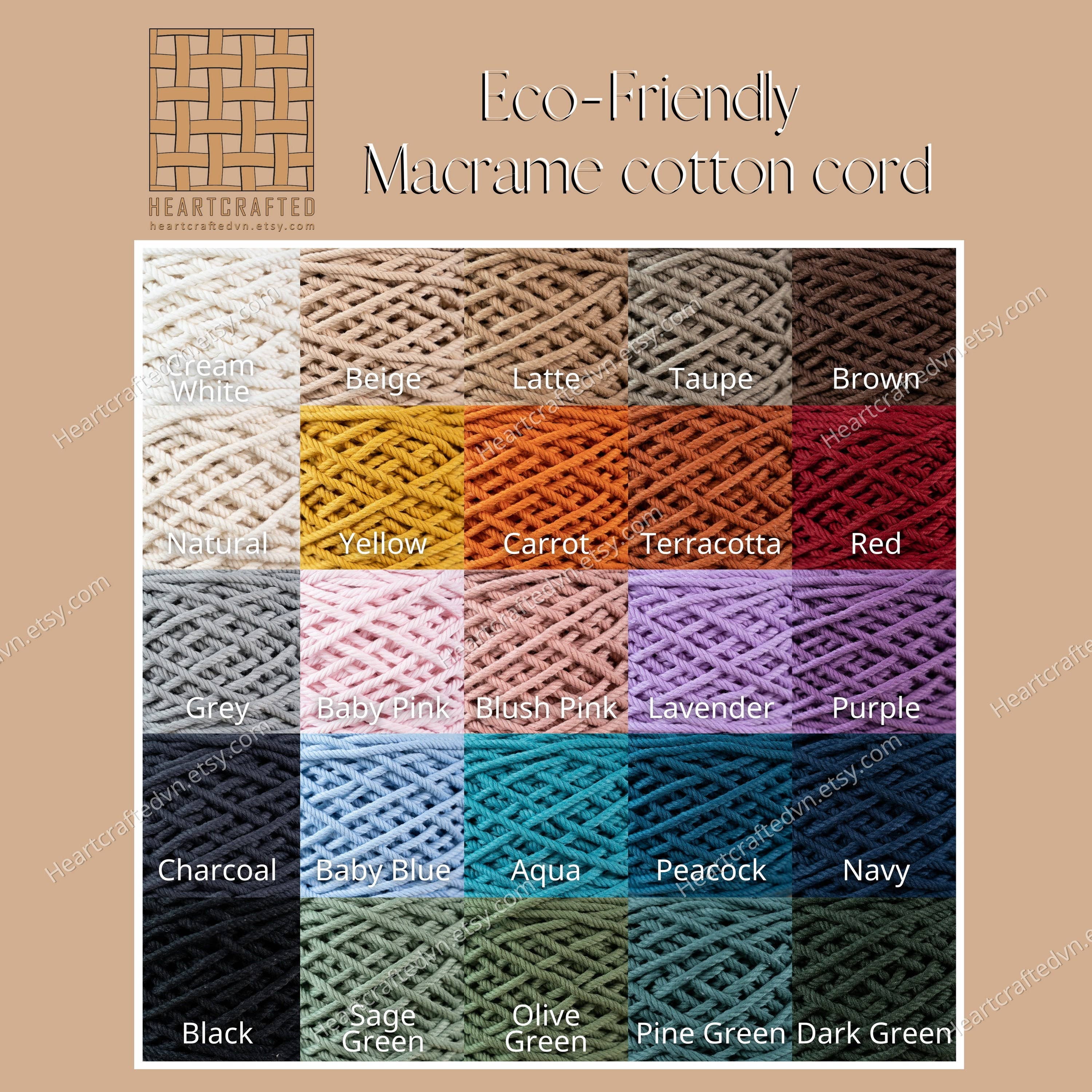 HeartCrafted - Venta al por mayor Cortinas - Cortina de macramé para decoración del hogar C291