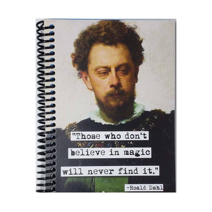 Roald Dahl Quote Blank Notebook for wholesale by ChicalooKate
