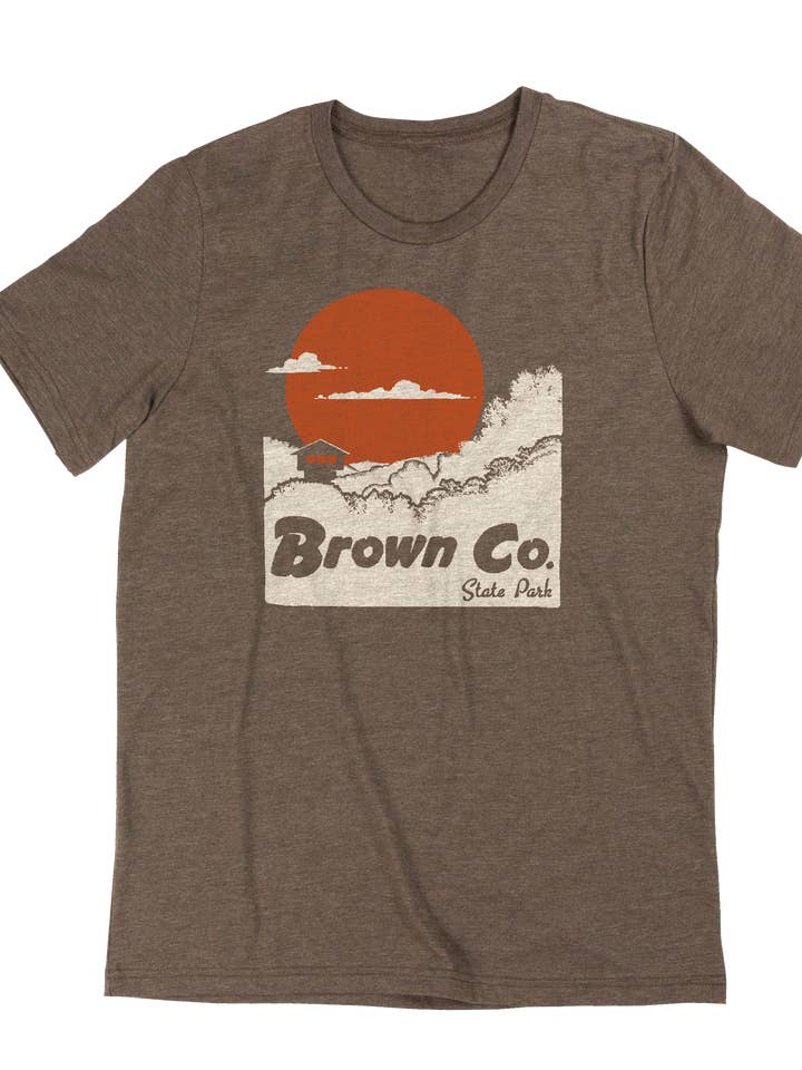 Brown County State Park-shirt voor wholesale door HomeTown Riot