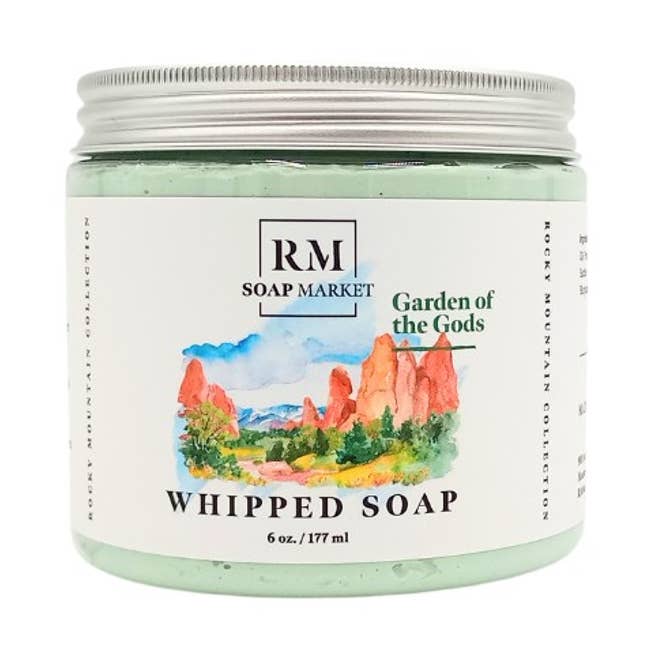 Garden of the Gods Clover Whipped Soap - 6oz for wholesale by RM Soap Market