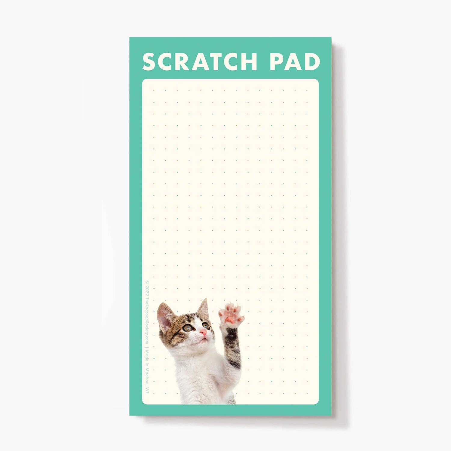 The Raccoon Society - Wholesale Notepad - Kitten Scratch Pads2