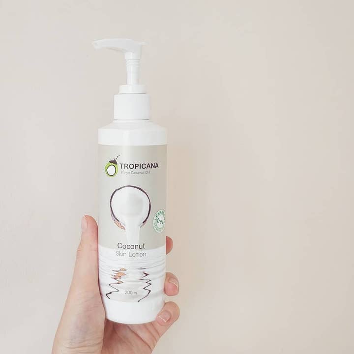 Tropicana EU – Großhandel Körperpflegecreme/Bodylotion – Tropicana Hautlotion mit Bio-Kokosöl 200 ml2