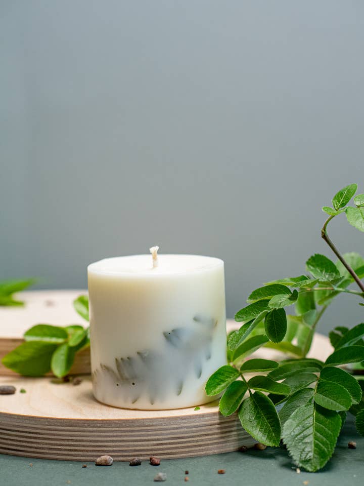 Soy Wax Candle with Lemongrass Scent - XL for wholesale by TLCandlesLatvia