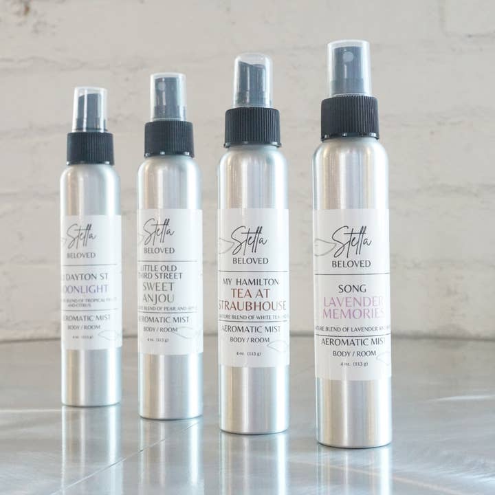 Spray aromatique Stella pour la vente par Petals & Wicks Wholesale