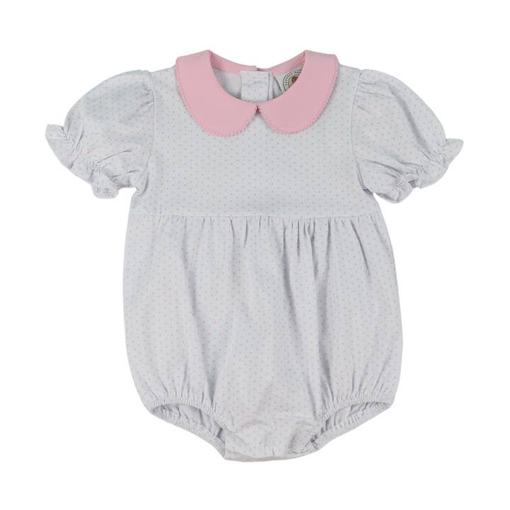 Pink Dot Girls Collins Classic Bubble for wholesale by Cypress Row Childrens