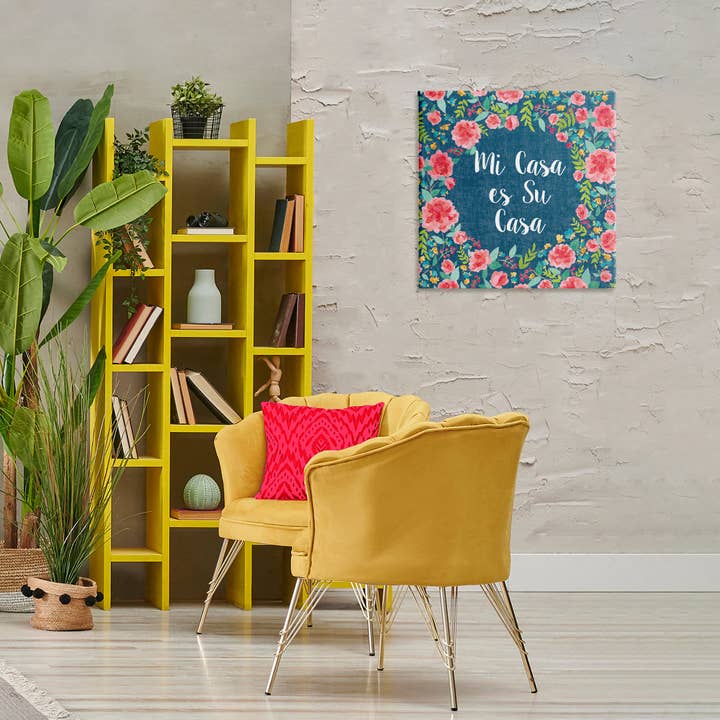 Stupell Industries - Wholesale Wall Decor - Kids & Baby - Su Casa Flores Rosas Canvas Wall Art8