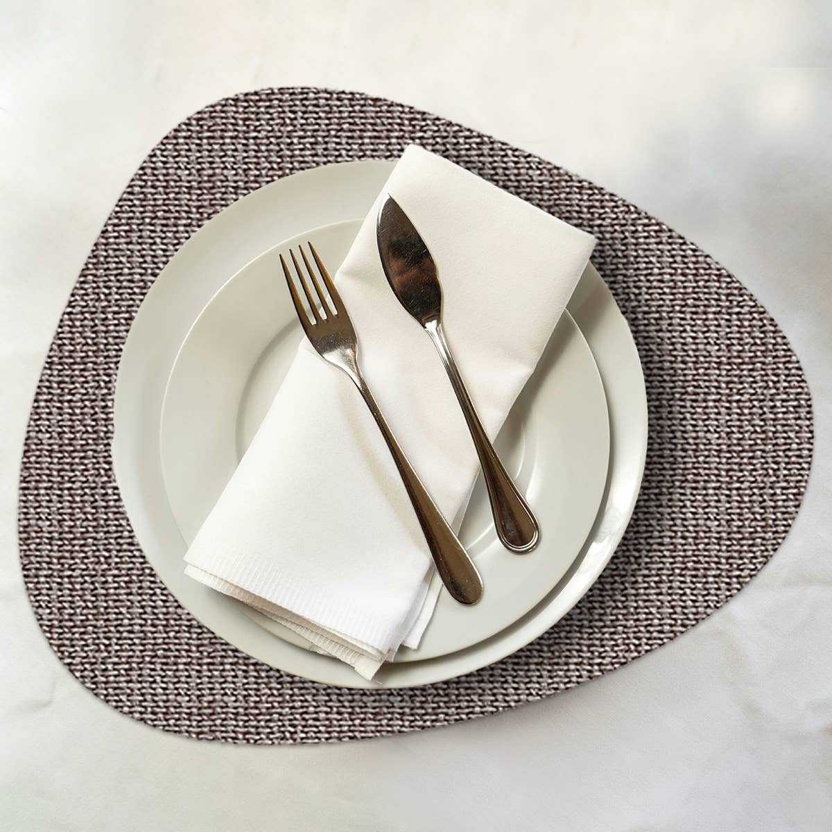 Davanti/Vía Deco Home - Vendita all'ingrosso Tovagliette - Tovaglietta in pietra con marchio Tempo2