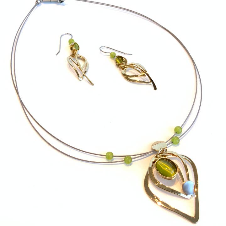 Christophe Poly / Crono Design - Vente Parures de bijoux - ENSEMBLES Préemballés (DFY1) - 6xColliers17'' & Ensembles d'Oreilles & Présentoirs Gratuits33