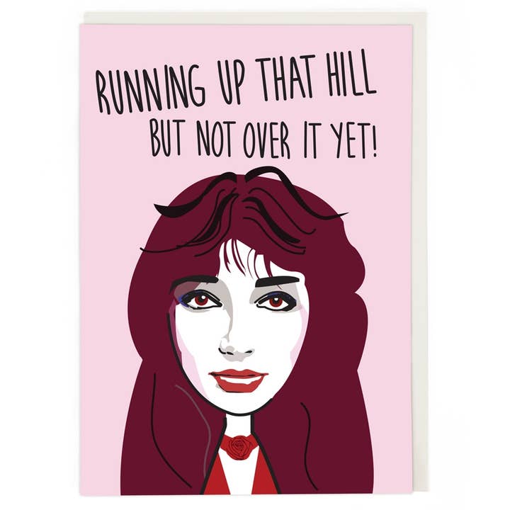 Cath Tate Cards – wholesale Birthday card – NOT OVER THE HILL