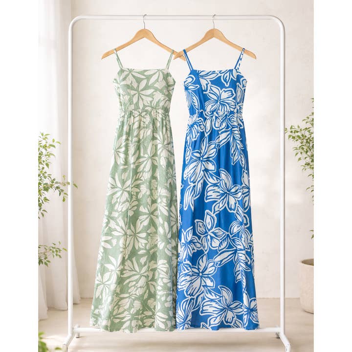 CAMI SQUARENECK MAXI DRESS for wholesale by Winslow Collection