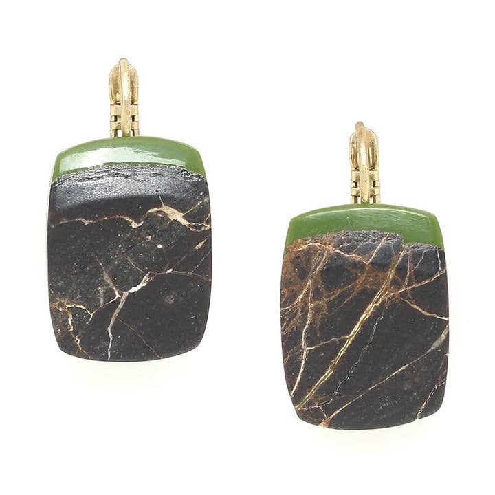 KOMODO rectangular sleeper earrings and other Purchase Wholesale bijoux argento. Free Returns & Net 60 Terms on Faire trending on Faire.