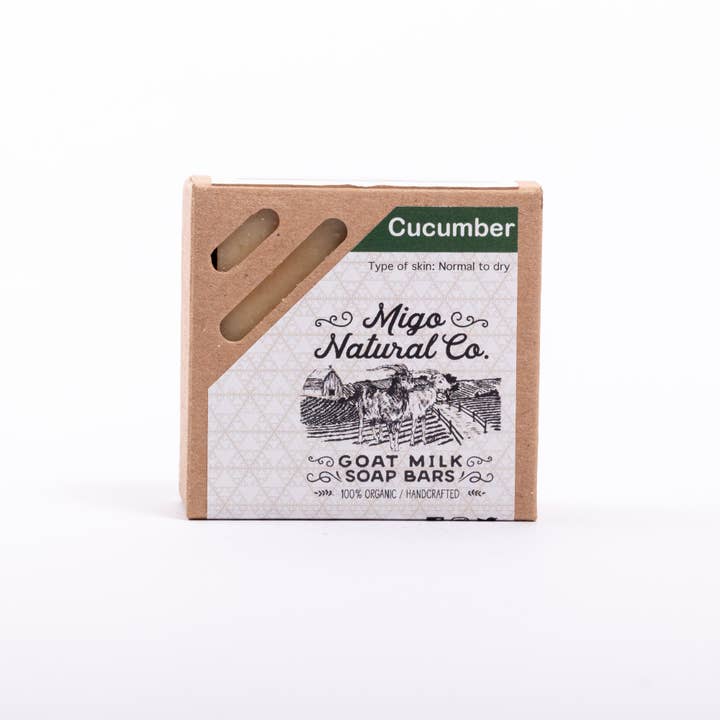 Cucumber Soap for wholesale by Migo Natural Co.