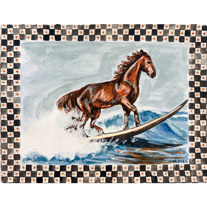 Makenzie Kurz Art - Wholesale Art Print - Wild Surf Print