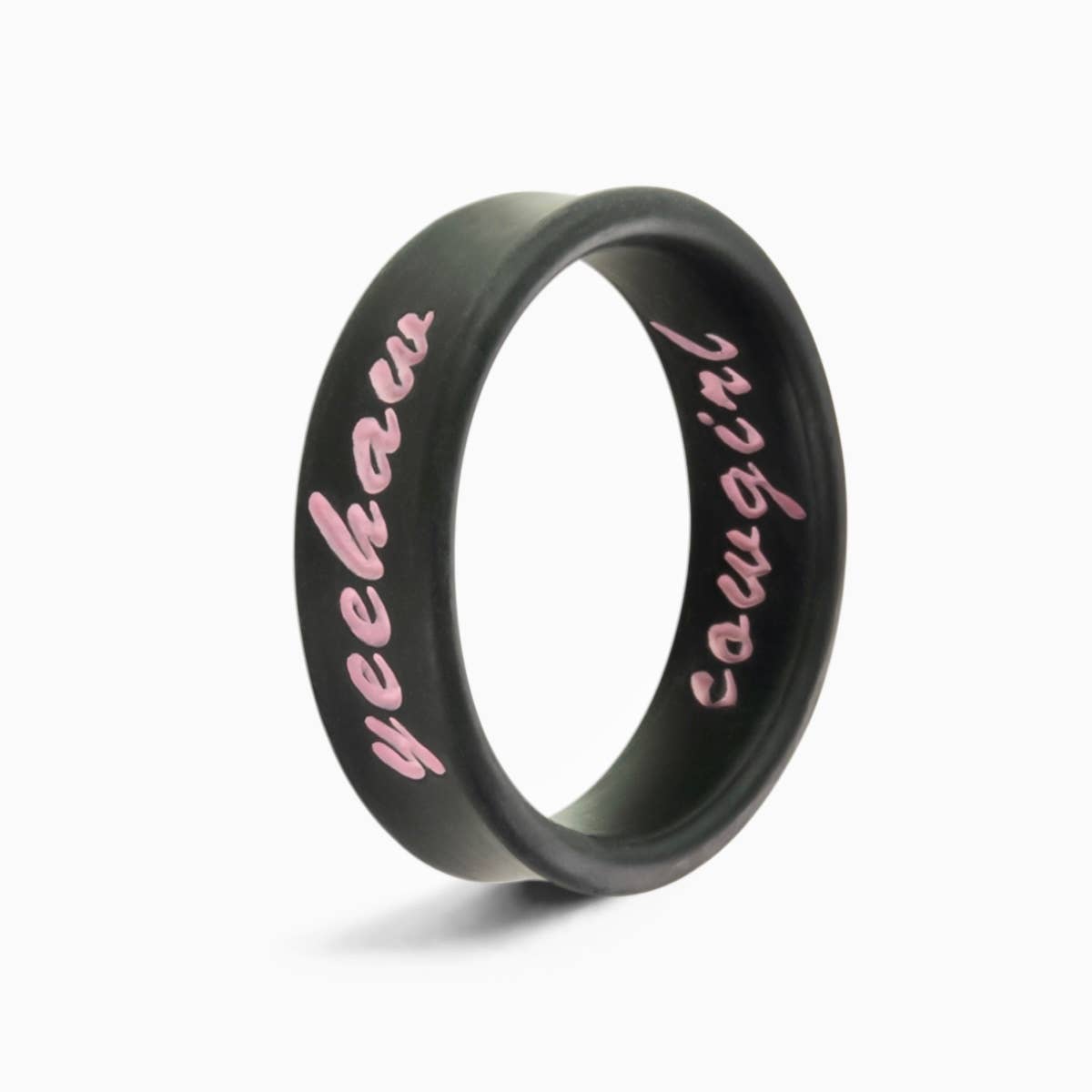 Flip Rings - Wholesale Band/Stacked Ring - Flip Reversible cowgirl and yeehaw ring1