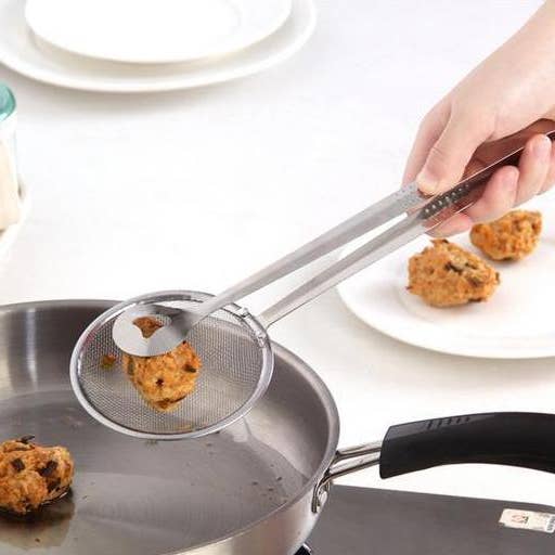 VIGOR - Wholesale Kitchen Tool/Gadget - Multi Functional 2 in 1 Deep Fry Tool Filter Spoon Strainer