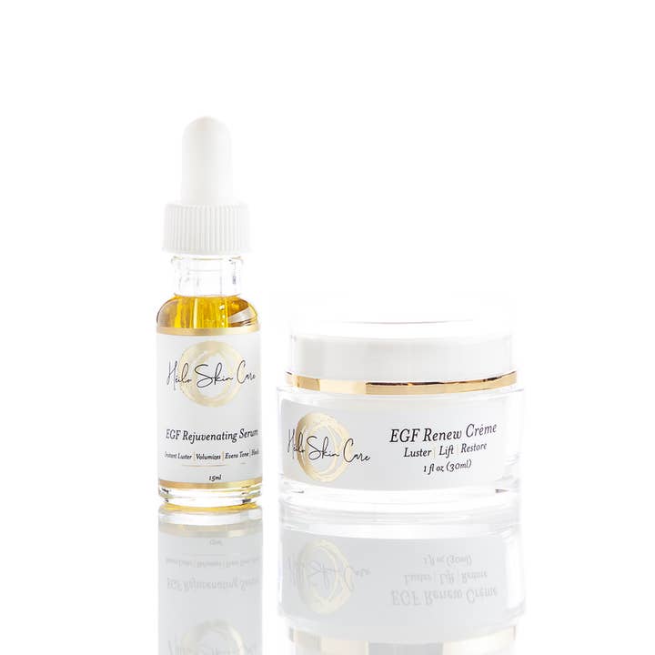 Heilo Skincare - Wholesale Facial Serum/Concentrate - EGF Combo - EGF Renew Creme & EGF Rejuvenating Serum (Save $5)3