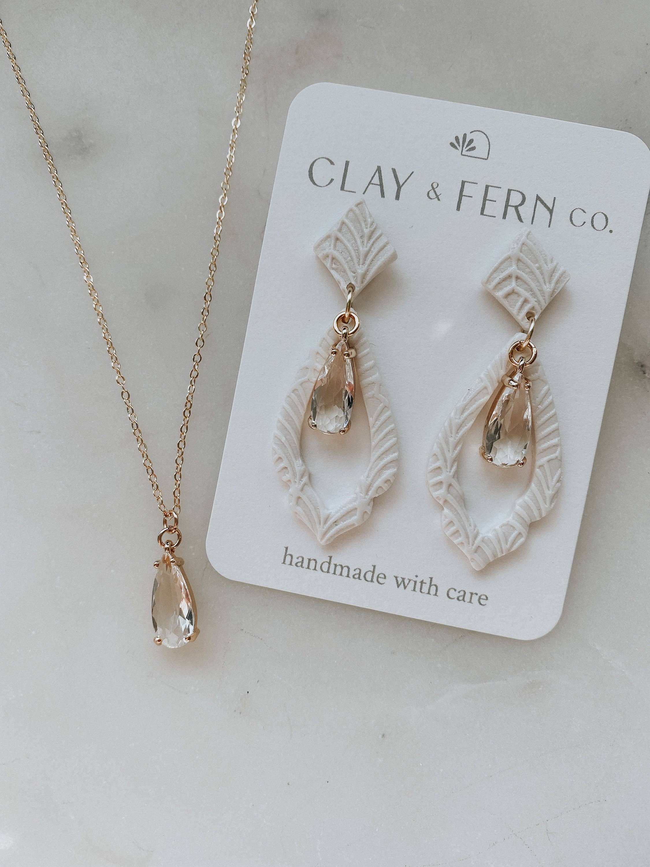 Clay & Fern Co. - Wholesale Pendant/Charm Necklace - Jade Necklace2