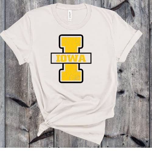 White I- Iowa for wholesale by Sikkema Tees