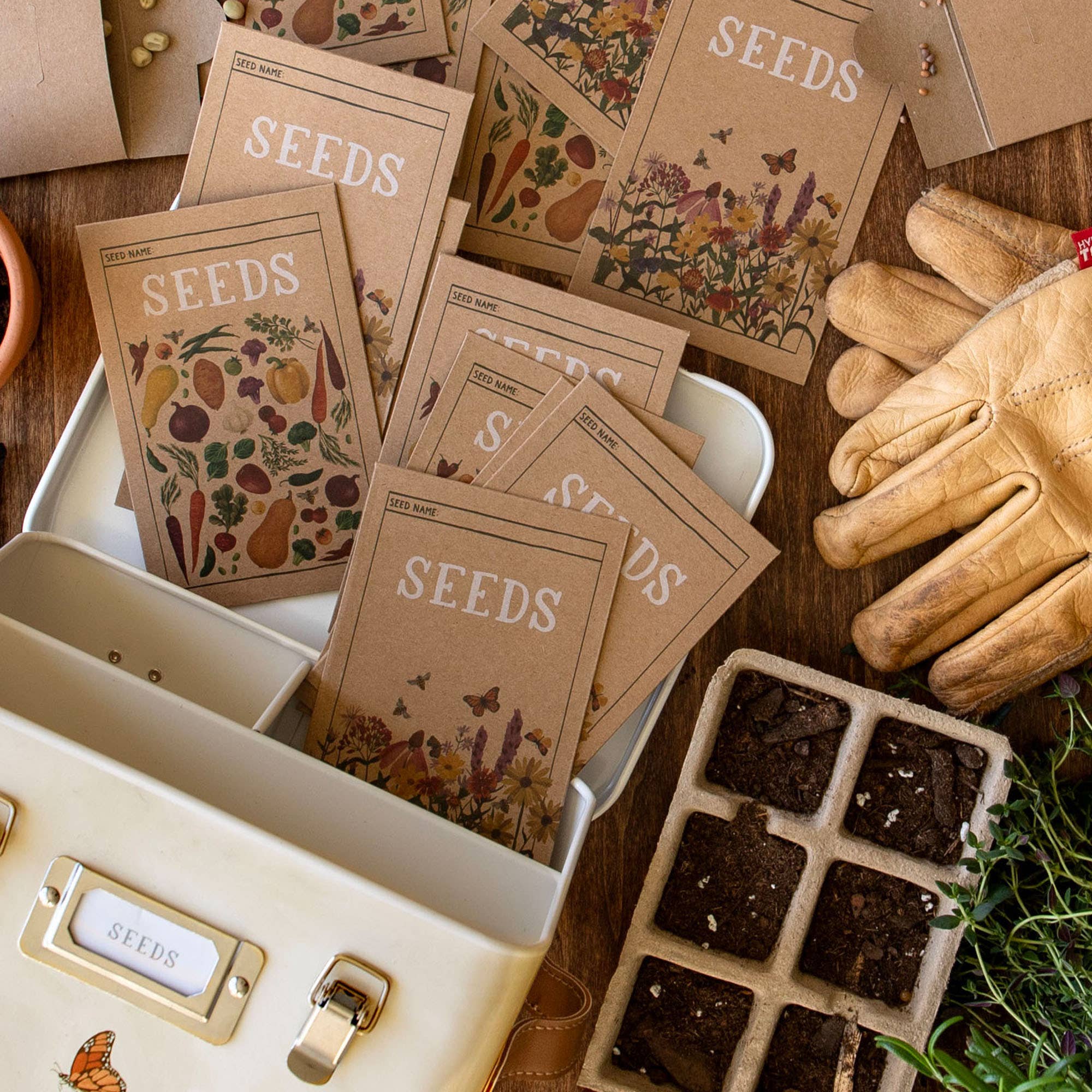 1canoe2 | One Canoe Two Paper Co. - Venta al por mayor Semillas de plantas - Paquetes de almacenamiento de semillas de flores1