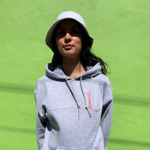 Men's/Unisex Ash Sutro Pullover Hoody for wholesale by New Skool