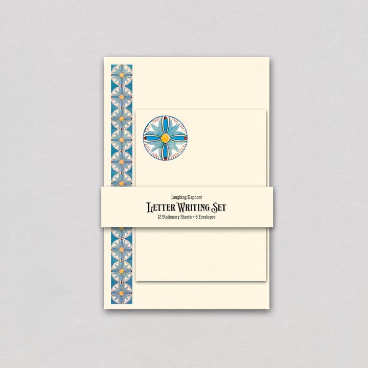 Egyptian Lotus - Letter Writing Set for wholesale by Laughing Elephant