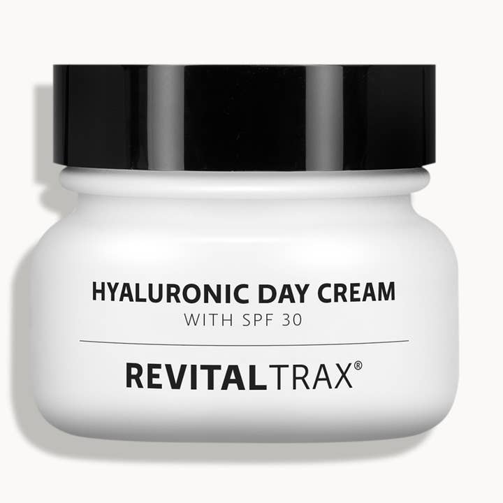 Hyaluronisk SPF 30 dages creme for engroshandel hos RevitalTrax International BV