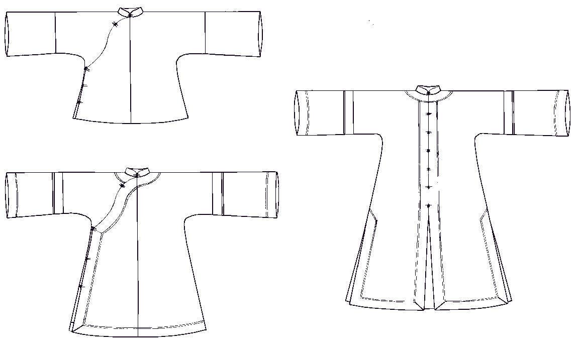 Folkwear - Vente Veste – femme - Veste chinoise 114 - Patron de couture8