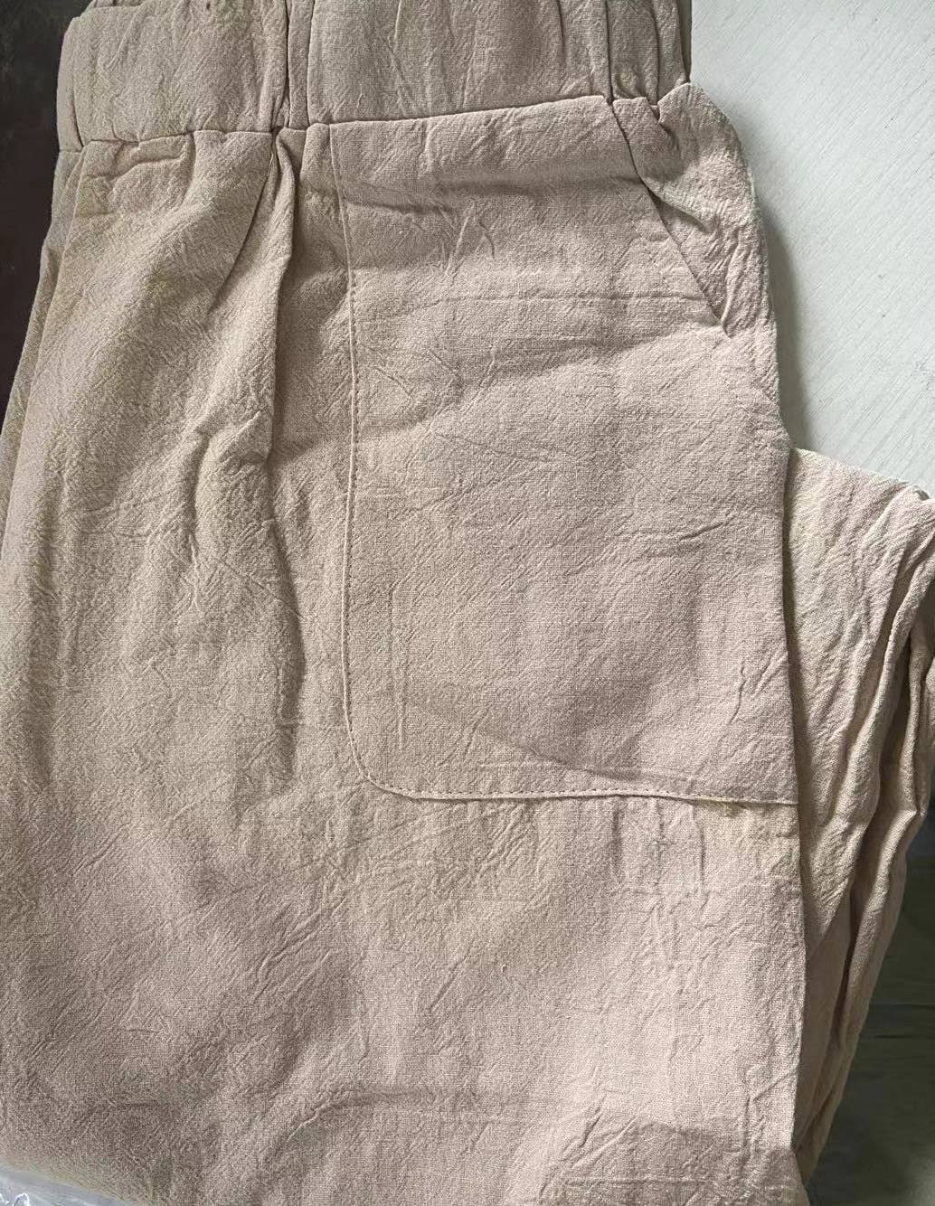 HIDDENBRAND - Wholesale Pants - Women's - Leisure cotton blend drawstring harlan pants10