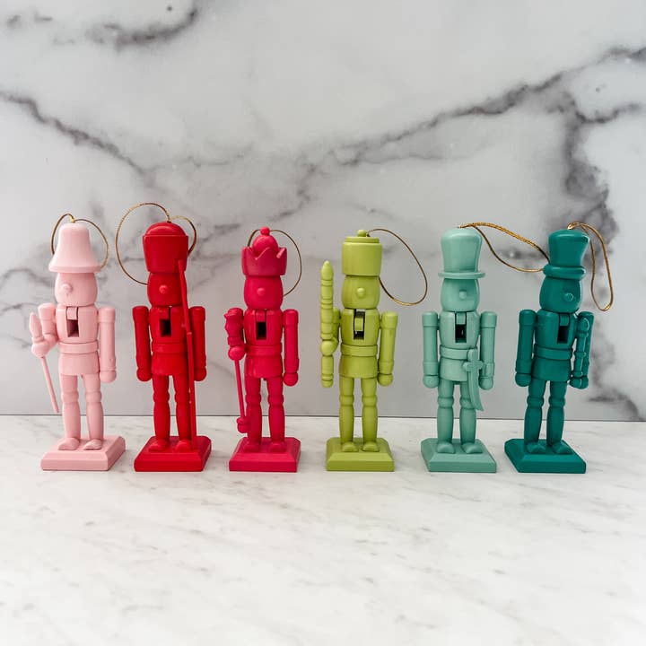 Trim & Twine - Wholesale Holiday Nutcracker - Colorful Nutcrackers - Set of 61