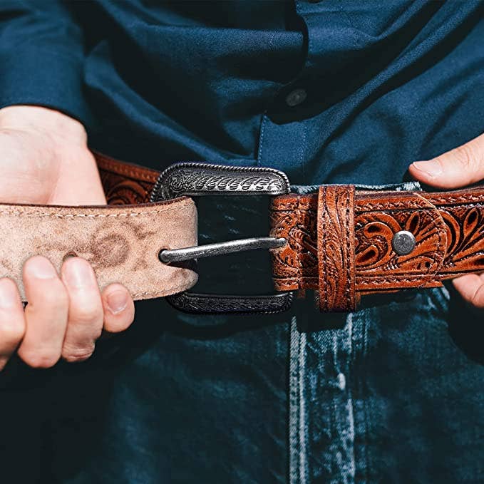 RAWHYD Leather Co. - Vente Ceinture – homme - Ceinture en cuir Western4