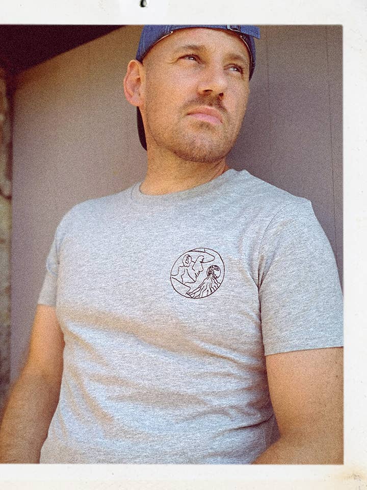 Camiseta PASTOR LUNE - Cinza mesclado por atacado de PASTOR ☾ LUNE