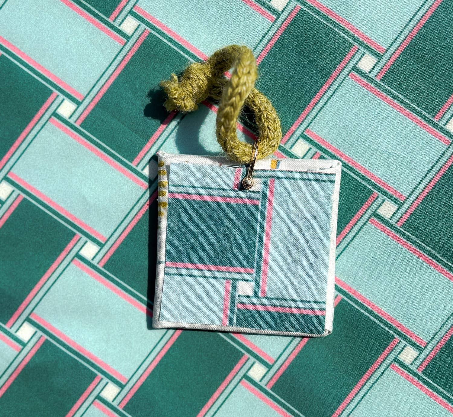 Kristin Cronic Studio - Wholesale Ornament - Sand "Happy Place" Ornament | Handmade 4