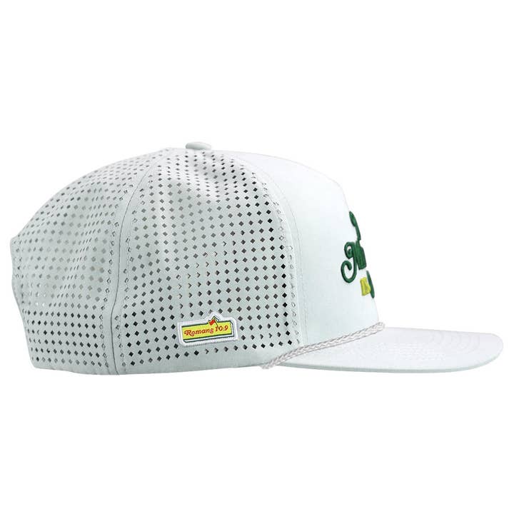 White Kerusso Mens Cap The Master for wholesale on Faire