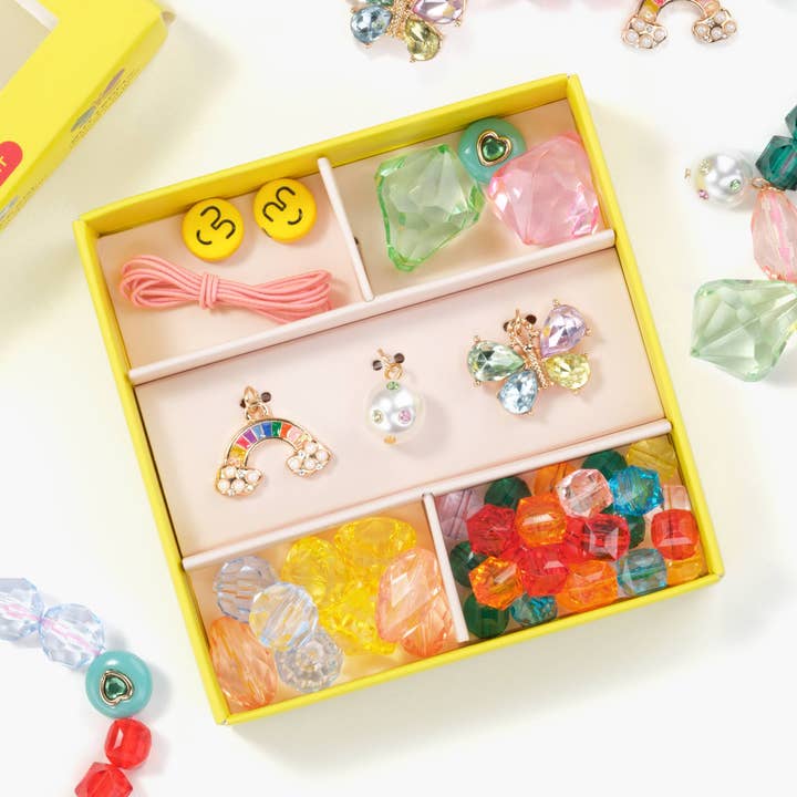 Super Smalls - Wholesale DIY Jewelry - Kids - Rainbow Charm Theme Mini Bead Kit0