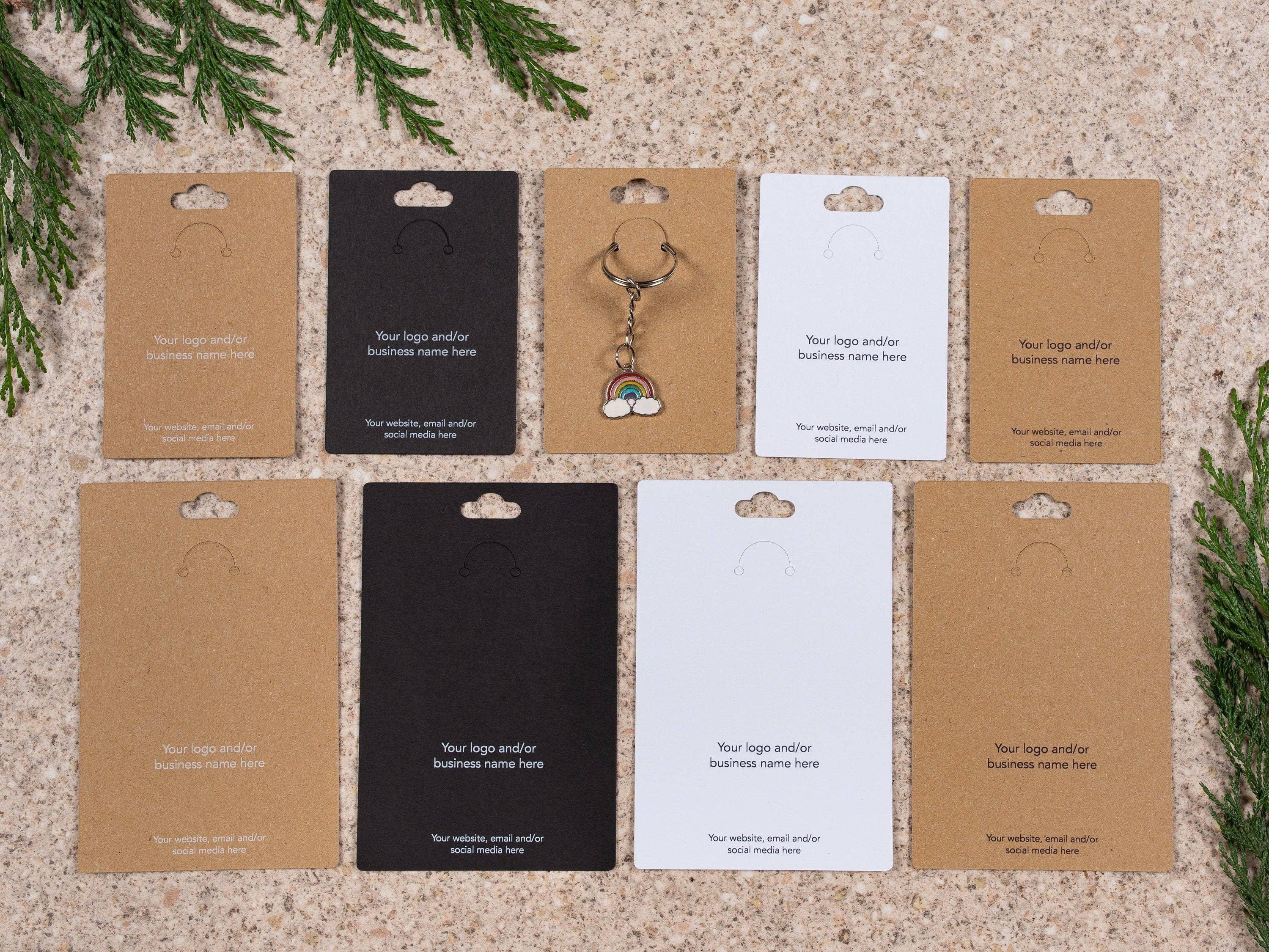 Fernery Designs – wholesale Retailer display – Paper & novelty – Blank Keyring Display Cards6