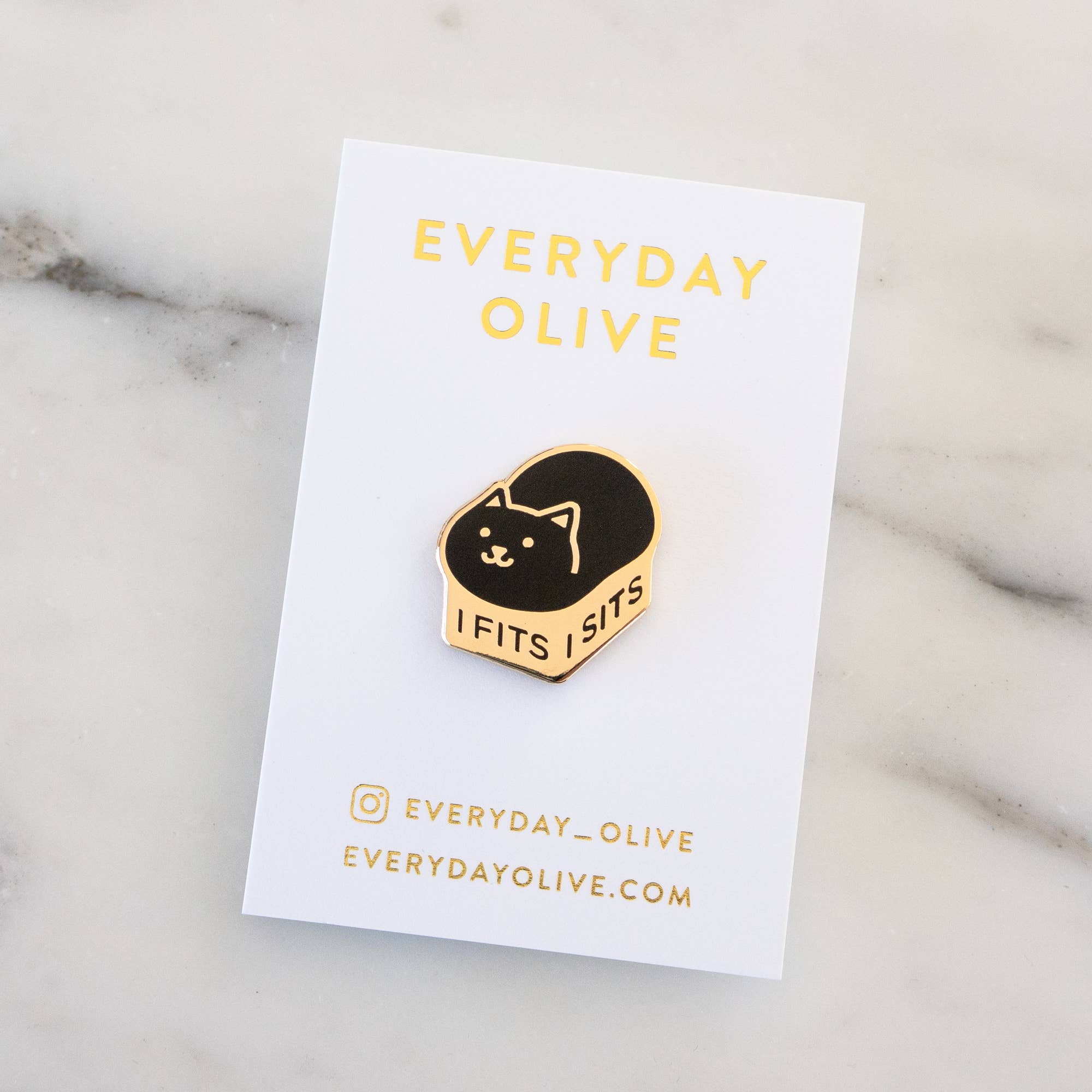 Everyday Olive - Vente Épinglettes/boutons - Je m'adapte à l'épingle2