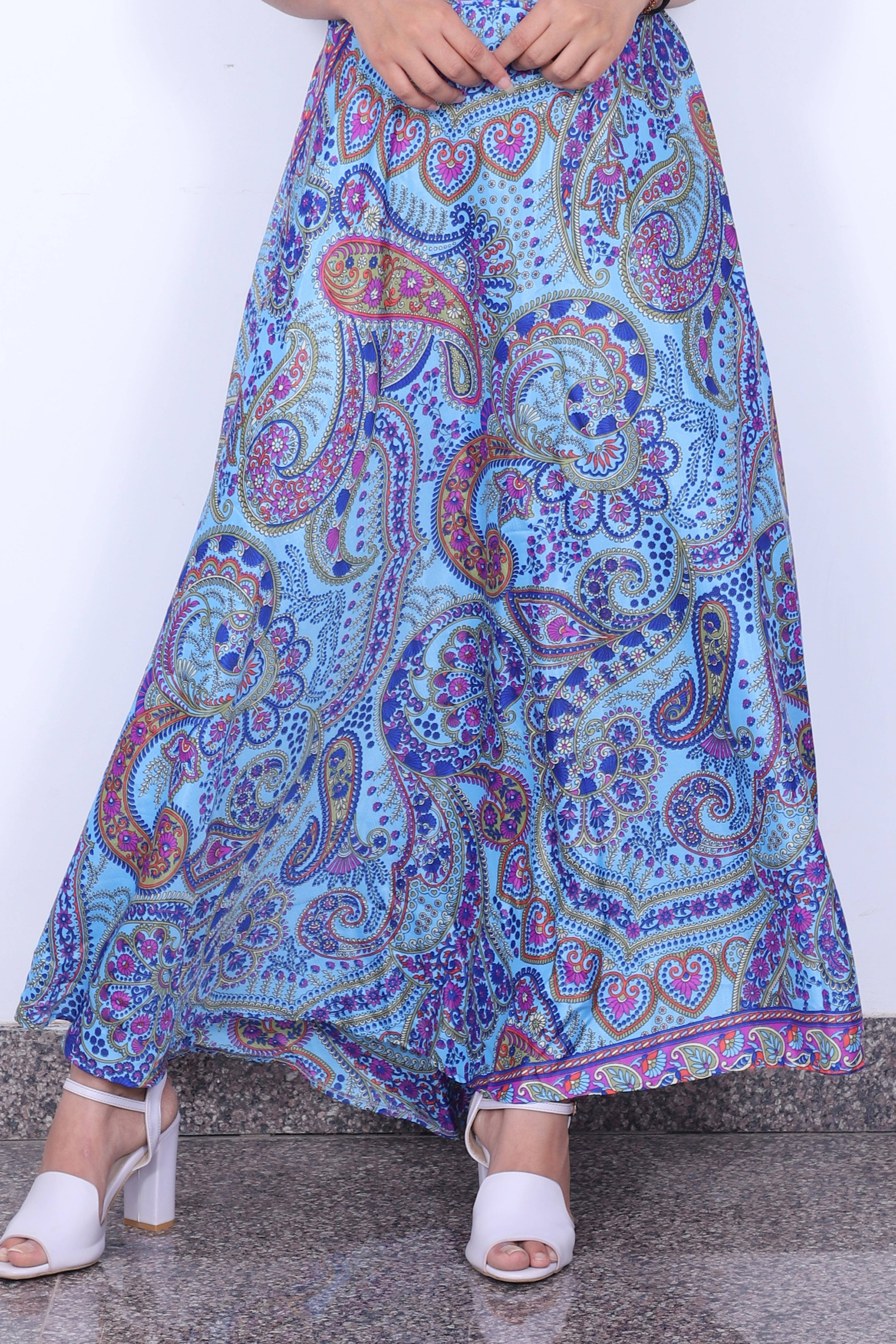 Humanity Centred Designs – Vestido - Mulher por atacado – A linha floral impresso vestido queimado com manga de boné6