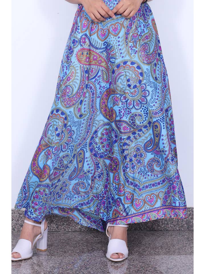 Humanity Centred Designs – Vestido - Mulher por atacado – A linha floral impresso vestido queimado com manga de boné6